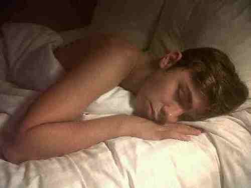  Nathan sleeping awww <3