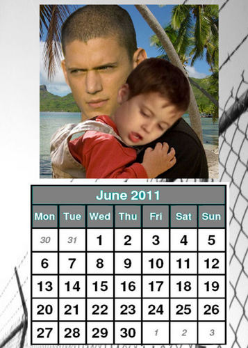  Prison Break - Calendar 2011