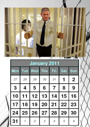  Prison Break - Calendar 2011
