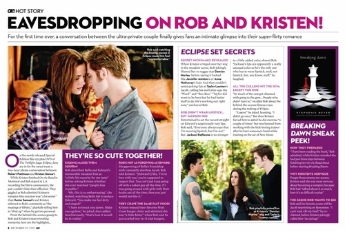  Rob and Kristen in ''OK'' US Magazine - December 20, 2010 Issue