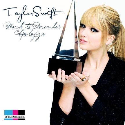  Taylor 빠른, 스위프트 - Back to December / Apologize (Live @ AMAs 2010) [FanMade Single Cover]