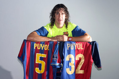  The Barça captain is 32 today. Happy Birthday Carles Puyol!