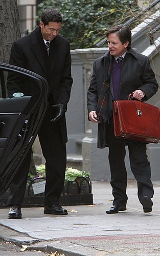  The Good Wife - Set foto with Michael J. volpe - Dec 7th