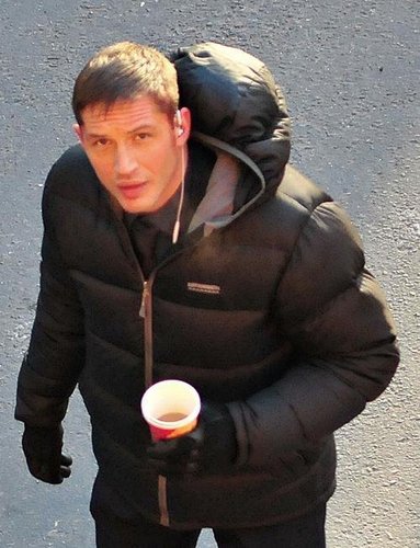 Tom on set 'This Means War'