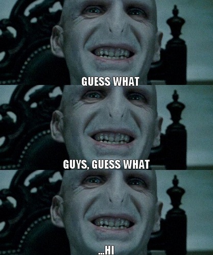  Voldemort says "Hi"