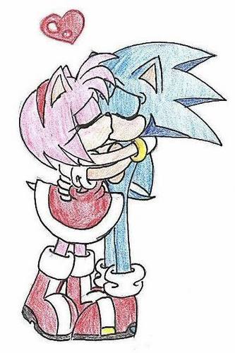  sonic and amy beijar