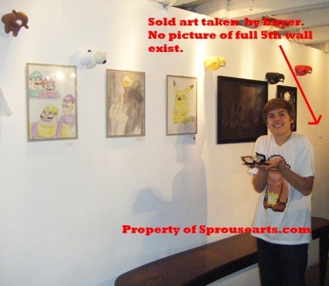  Dylan Sprouse’s Art Exhibition Pics!!