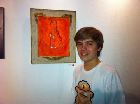 Dylan Sprouse pics at Meltdown Gallery!! 