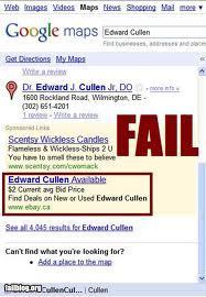 Edward Cullen fail