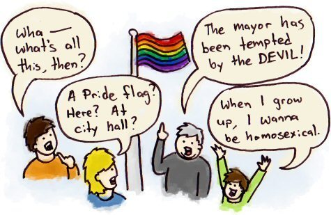  Gay Pride Flag Cartoon