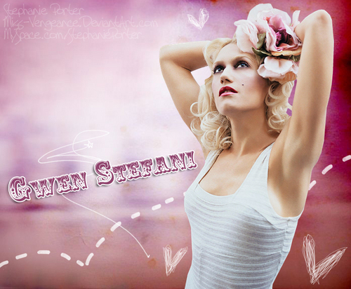  Gwen Stefani fondo de pantalla por Miss Vengeance