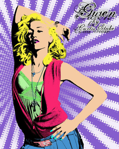  Gwen Stefani door BarbedWireBat145