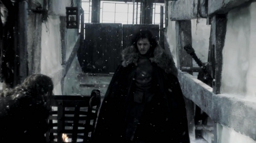  Jon Snow on the muro