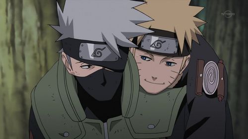  Naruto and Kakashi