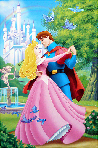 Princess Aurora and Prince Phillip