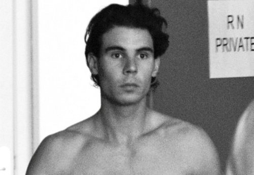  Rafael Nadal exclusive backstage larawan from the new Emporio Armani Underwear and Armani Jeans campa