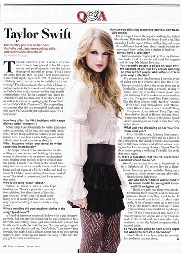  Taylor In Rolling Stone Australia Magazine Scans
