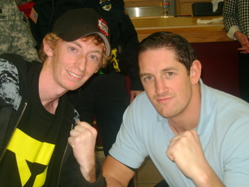  Wade Barrett with a ファン