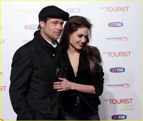  Angelina @ The Tourist Rome Premiere