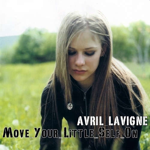  Avril Lavigne - Переместить Your Little Self On [My FanMade Single Cover]