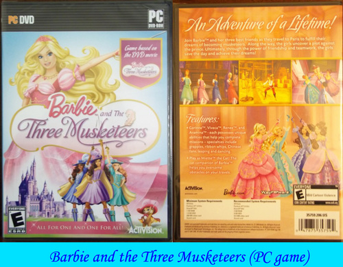  バービー Three Musketeers (PC game)