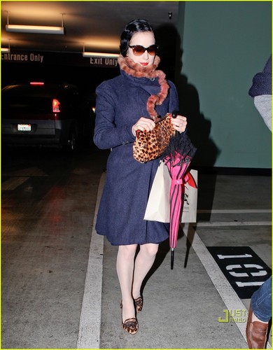  Dita Von Teese: 巴宝莉, burberry Shopping with Louis Marie!
