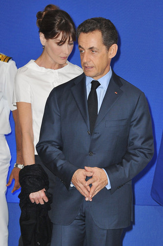  French President Nicolas Sarkozy And Carla Bruni-Sarkozy Visit India - giorno 4