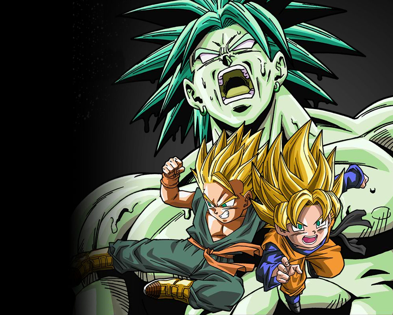 Goten, Trunks and Broly