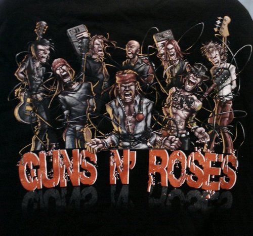 pistolas N' rosas
