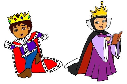  King Diego and reyna Alicia