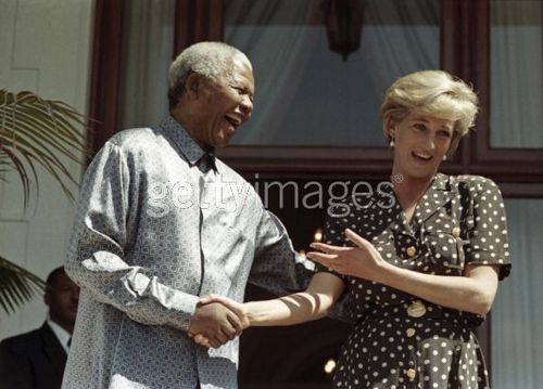  Nelson Mandela and Princess Diana