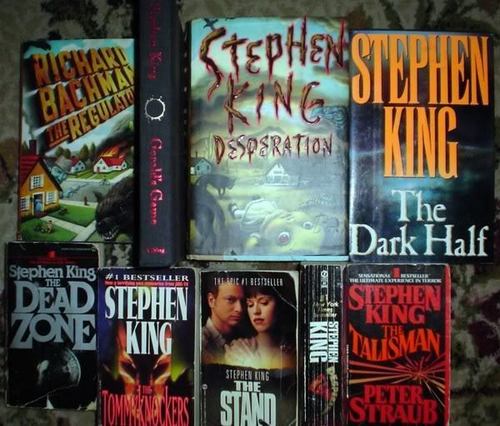  Some of Stephen King's buku