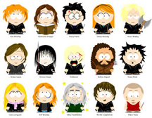 South Park-ed characters