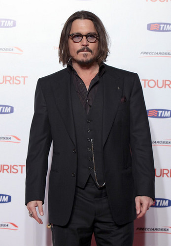  The Tourist Rome Premiere Dec 15-Johnny Depp