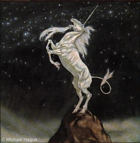 Unicorns by Michael Hague