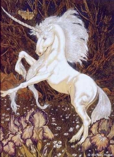 Unicorns by Michael Hague