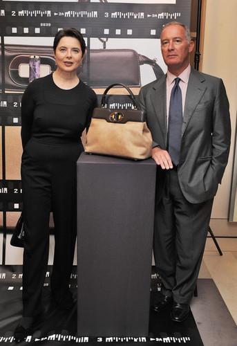  'Isabella Rossellini' Bulgari Bag Launch cocktail Party