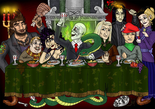  " Last Supper" death eater style
