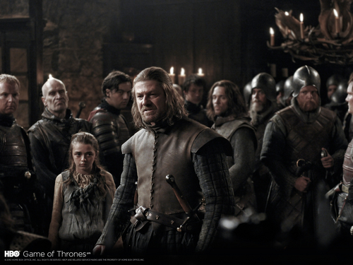 Arya & Ned Stark