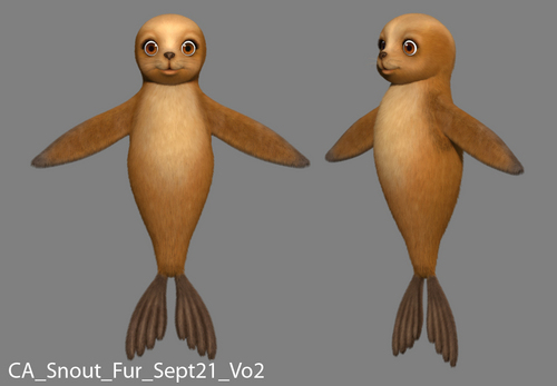  बार्बी in A Mermaid Tale: Developing Snoutz, the Cute Sealion