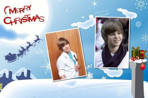  Bieber 圣诞节 ! (:
