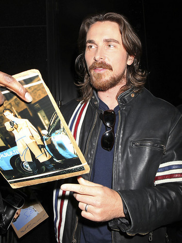  Christian Bale at GMA Studios