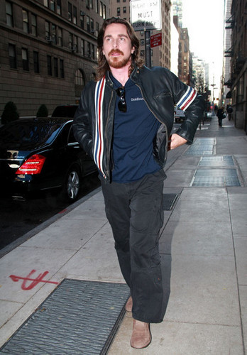  Christian Bale in NYC