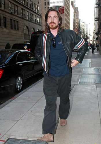  Christian Bale in NYC