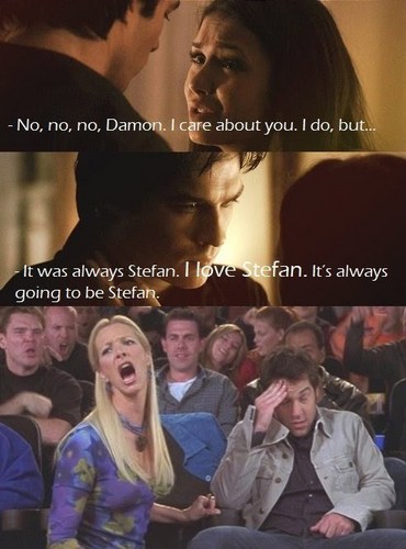  Damon & Elena & Pheobe :p