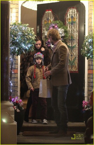  David & Victoria Beckham: Gordon's natal Party!