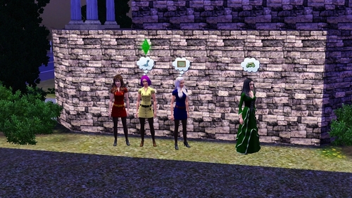 Hogwarts in SIMS 3