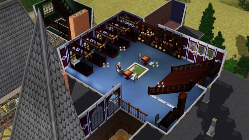 Hogwarts in SIMS3