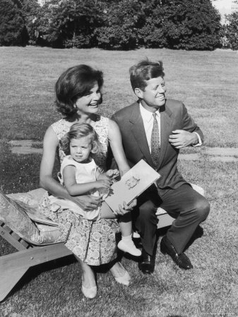  John, Jacqueline and Caroline Kennedy