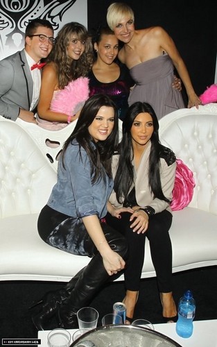  Kim and Khloe enjoy a night in Cape Town, South Africa 12/17/10